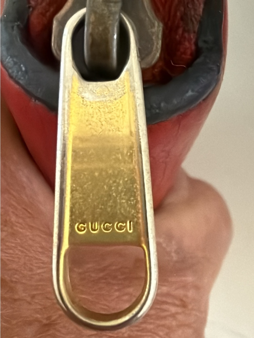 Gucci Red leather Coco Captain full zip long wallet - Picture 11 of 15